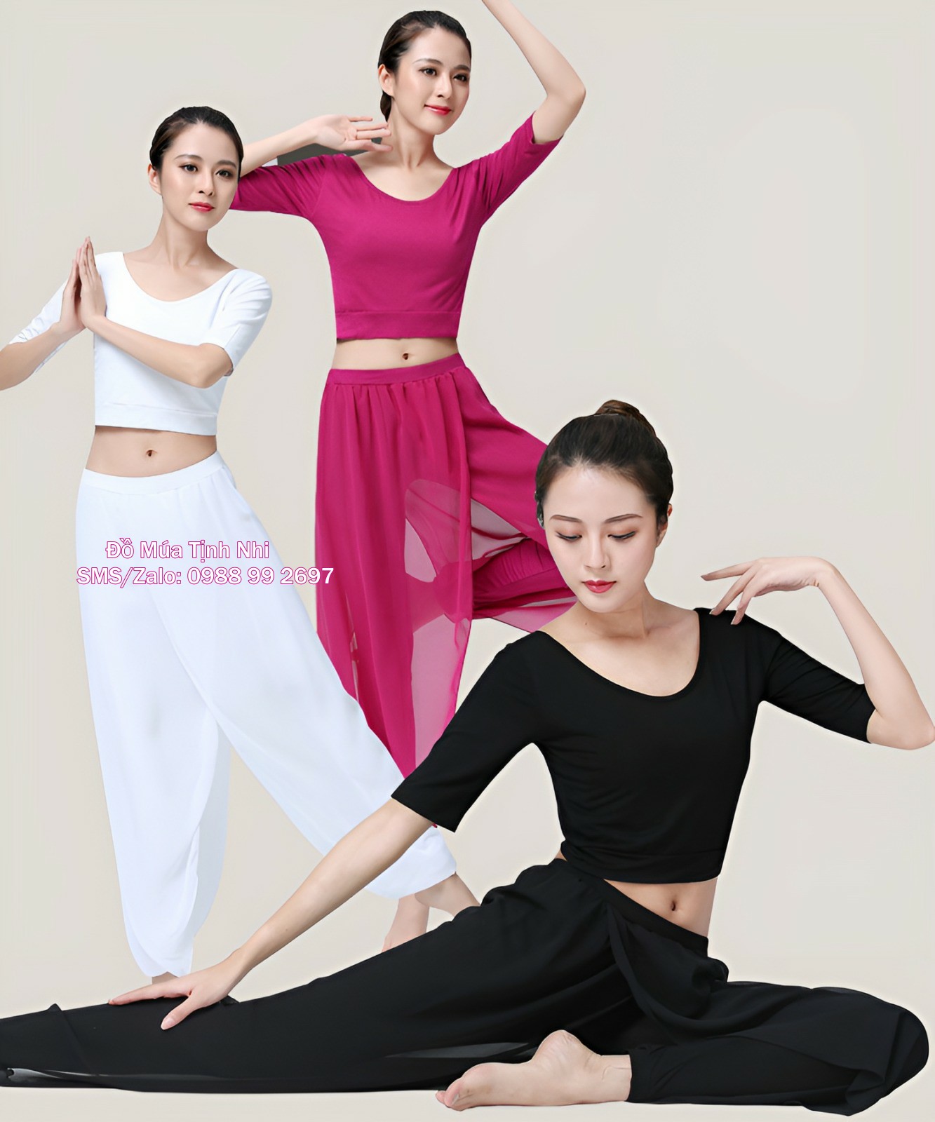 Bộ quần áo múa yoga B03 (2)