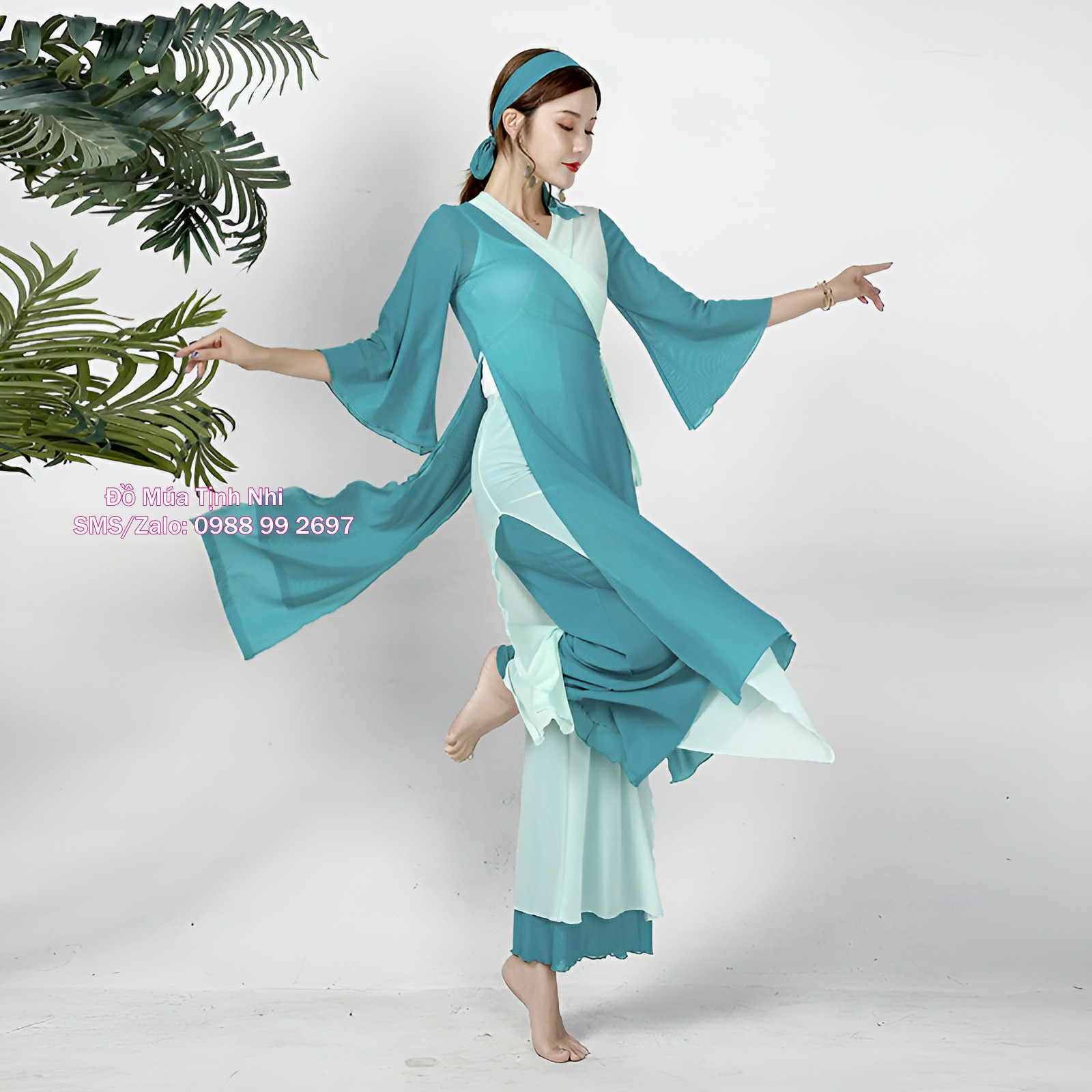 Trang phục múa đương đại họa tiết hạc trắng siêu đẹp  Shopee Việt Nam