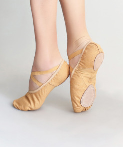 Giày múa ballet gm03 màu nâu