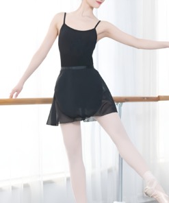 Tà Váy Múa Ballet Dáng Ngắn- Màu đen (4)